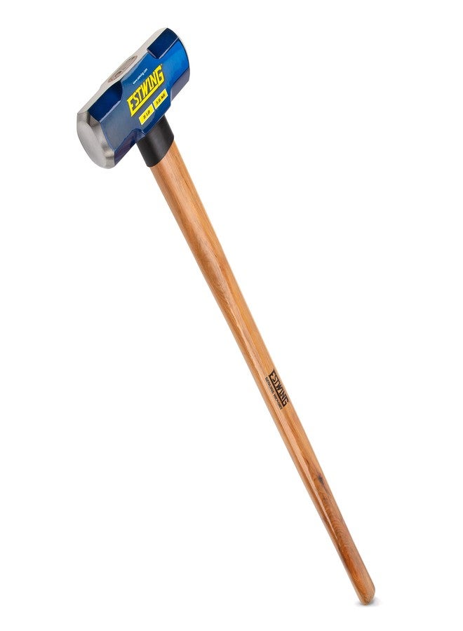 Estwing Sledge Hammer 3.6 Kg, 36" (900mm) US Hickory Wood Long Handle | Heavy Demolition Work, Bending Metals etc.| Handle Length: 900 mm| Head Weight: 3.6 Kg | ESH-836W - Image 1